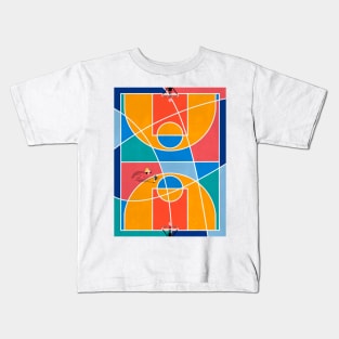 Shooting Hoops Kids T-Shirt